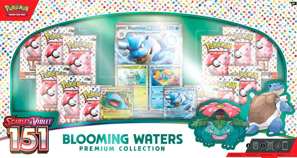Pokémon Blooming Waters Collection Factory Sealed Case of 6