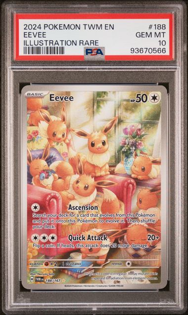 #188 EEVEE ILLUSTRATION RARE