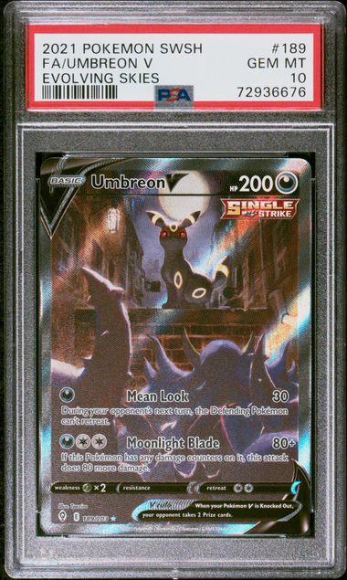 #189 FULL ART/UMBREON V