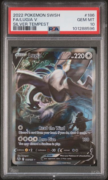 #186 FULL ART/LUGIA V