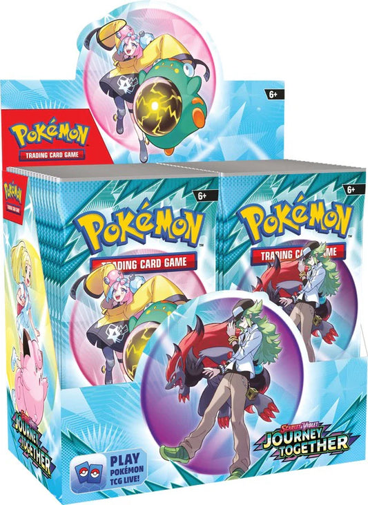 Pokemon Scarlet & Violet Journey Together Booster 6 Box Case