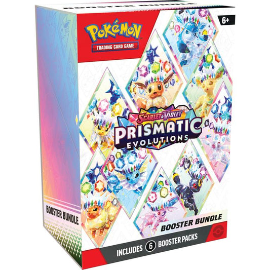 Pokemon Scarlet & Violet Prismatic Evolutions Booster Bundle 25 Box Case