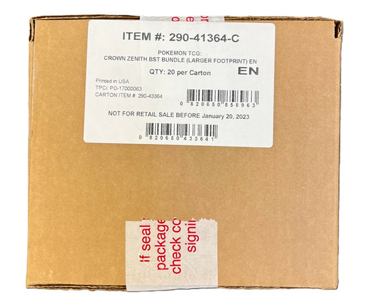 Crown Zenith Booster Bundle Case